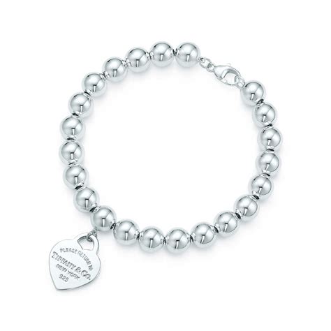 tiffany silver bead bracelet replica|tiffany bead bracelet review.